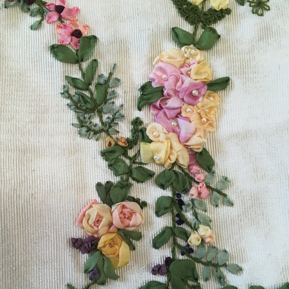 Ribbon embroidery