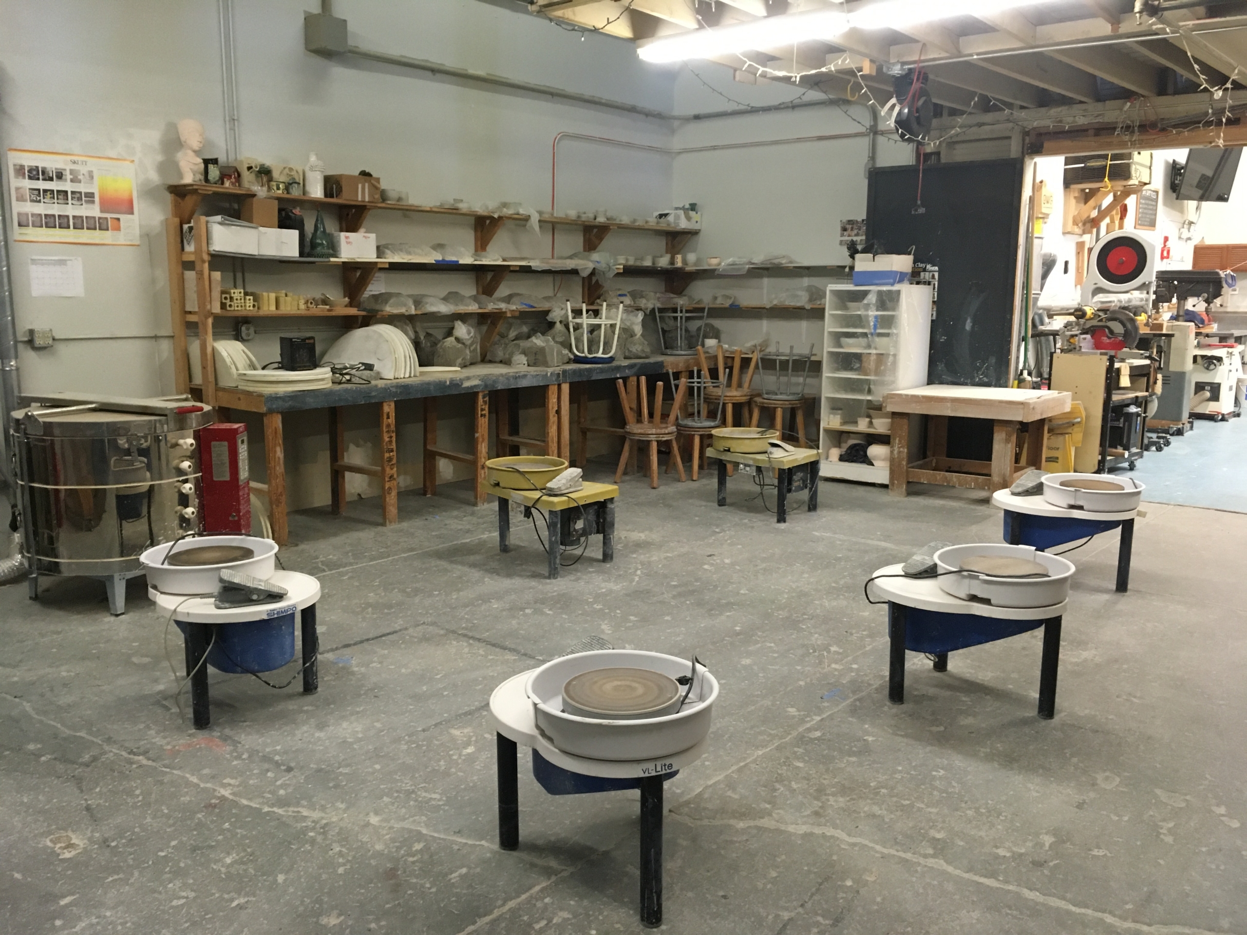 Ceramic Studio/Classroom  Stokes County Arts Council